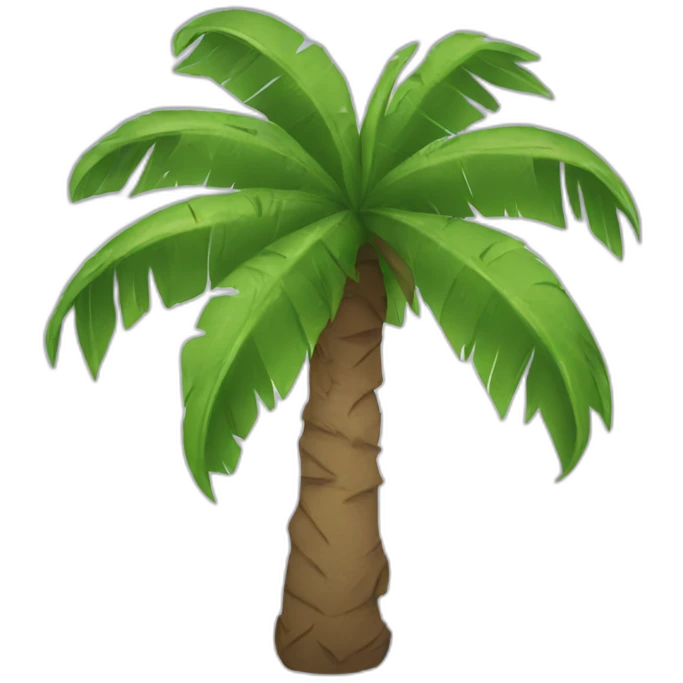 coconut tree emoji