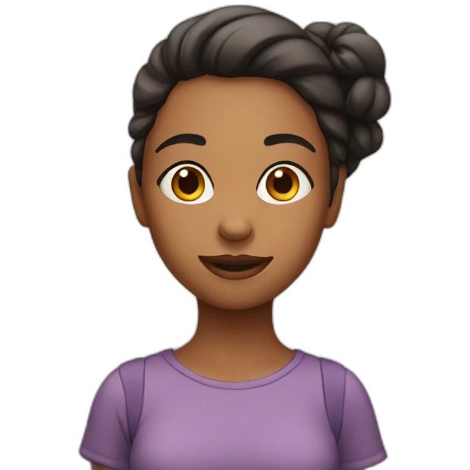 Cartoon Girl emoji
