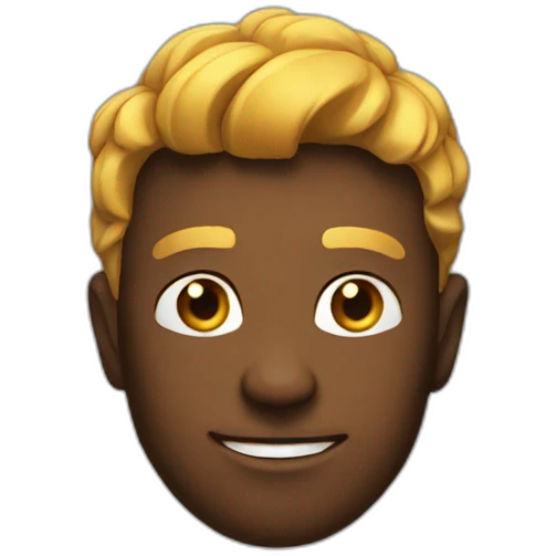 a giant emoji