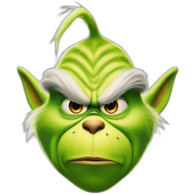 The grinch emoji