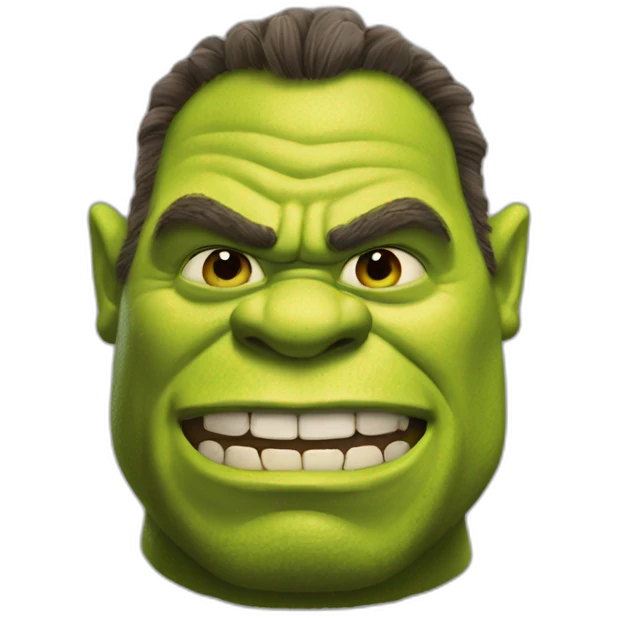 Shrek hulk emoji
