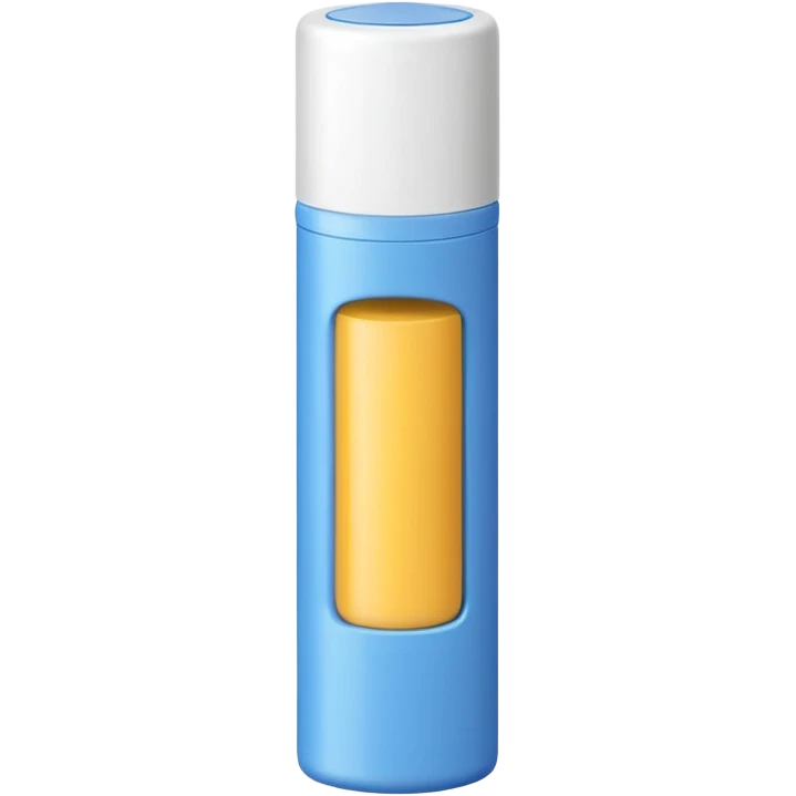 glue stick with cap off emoji