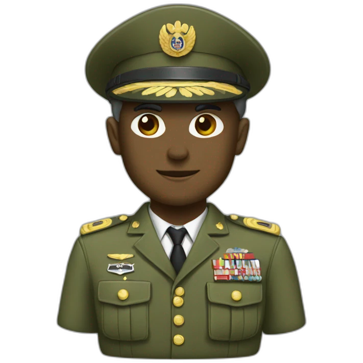 Militar uniform emoji