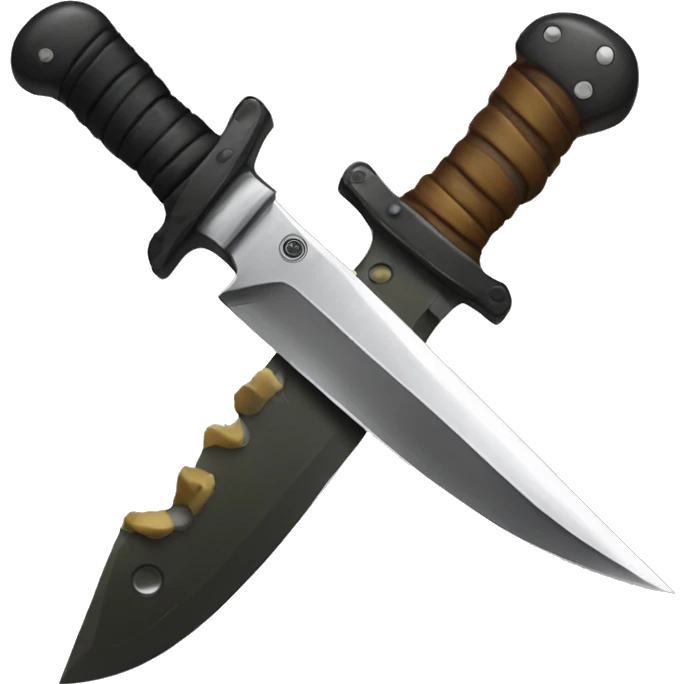 Combat knife emoji