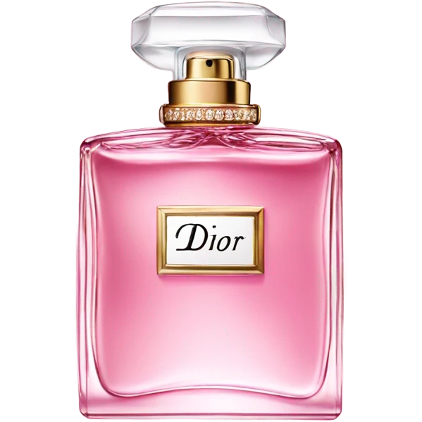Pink Dior perfume emoji