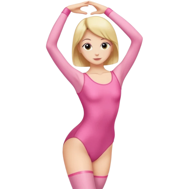 Leotard: pink
 emoji