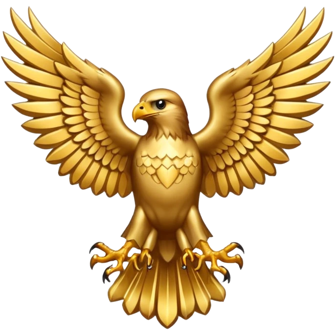 Hawk emblem emoji