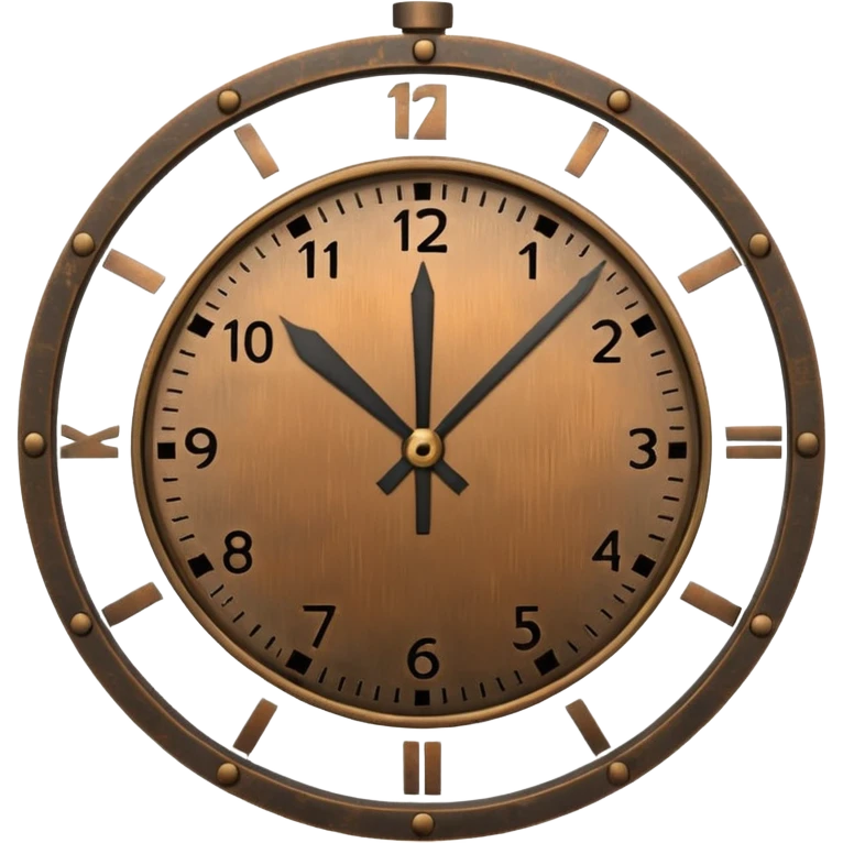 clock without hands emoji