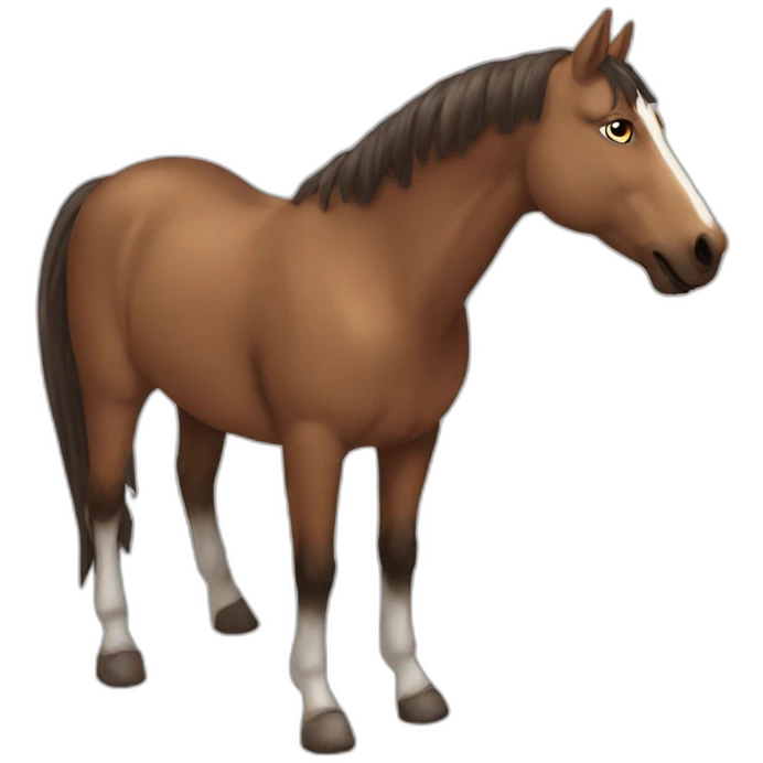 Pferd punto emoji