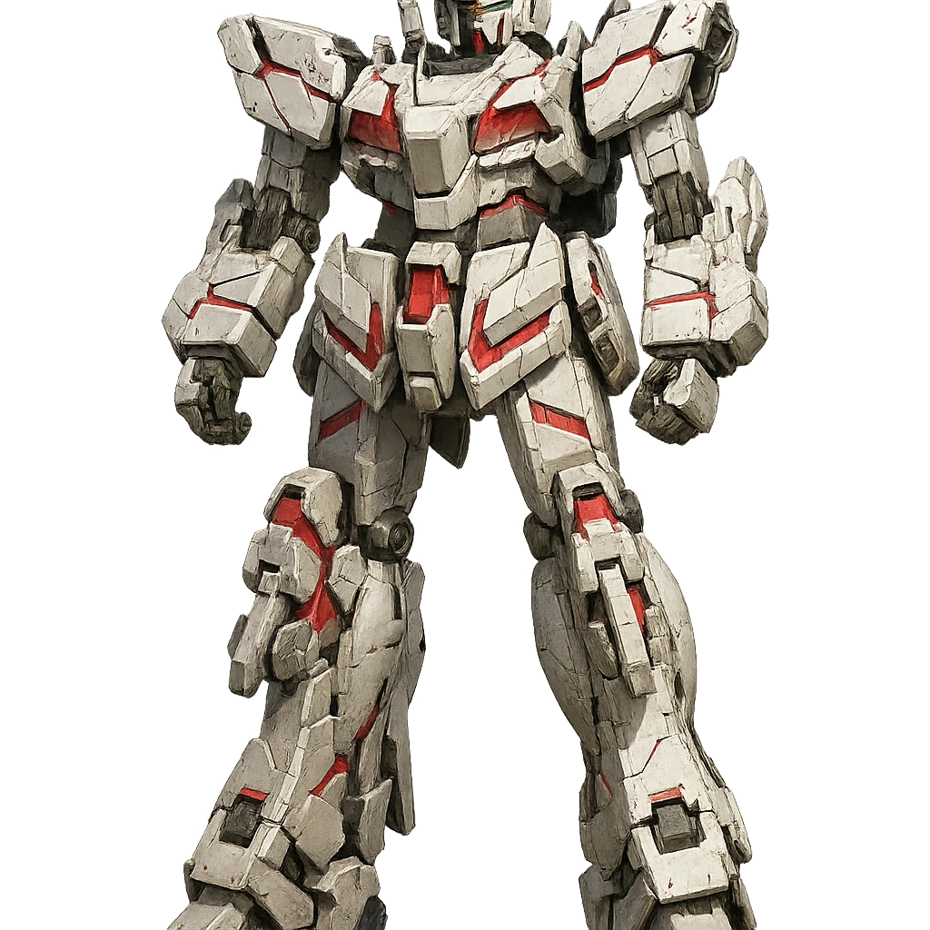 Full-height Gundam RX-0 Unicorn emoji