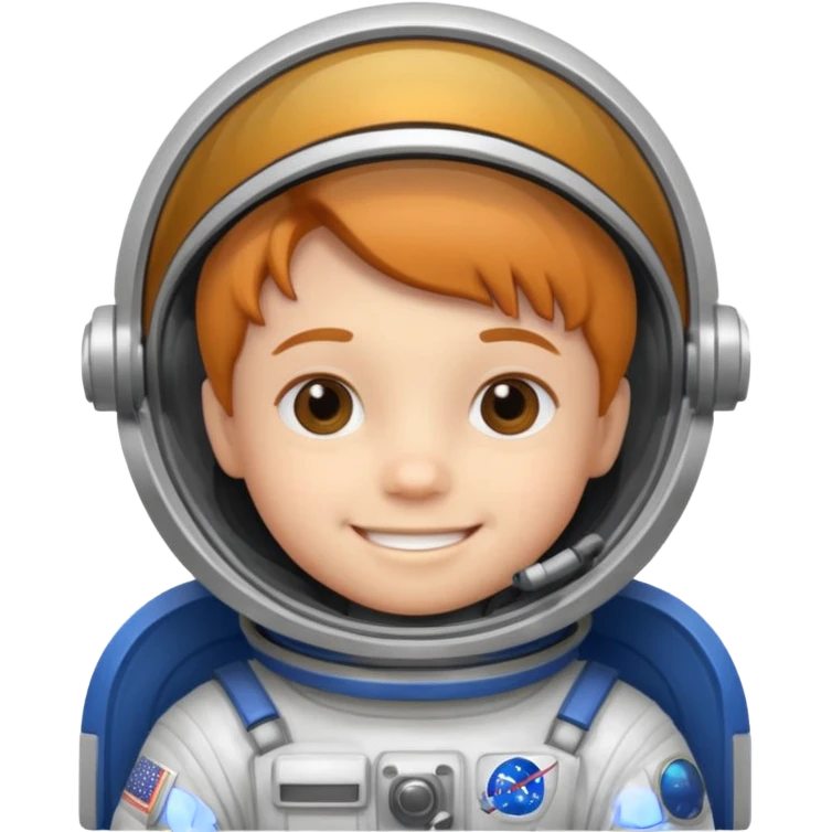 Kid in Astronaut Uniform
 emoji