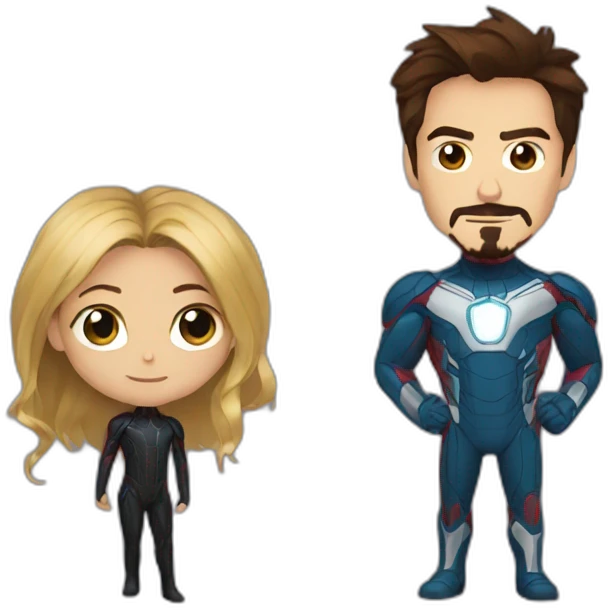 spider et Tony stark emoji