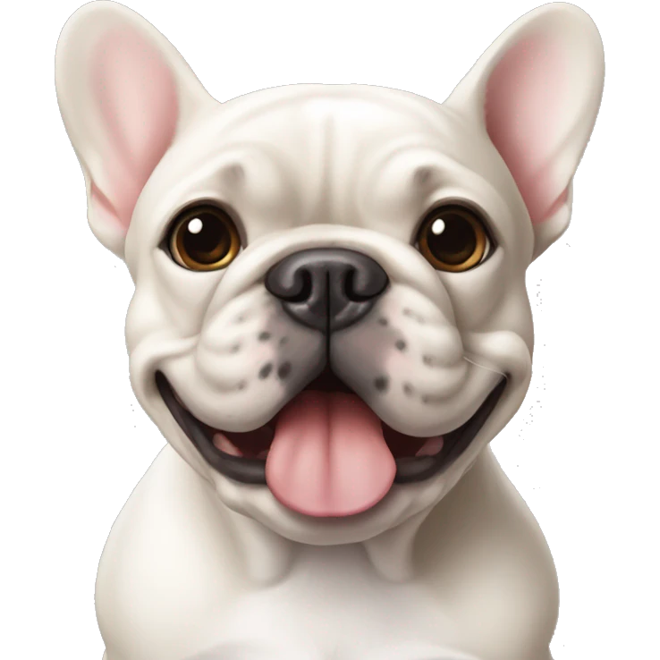 French bulldog  emoji