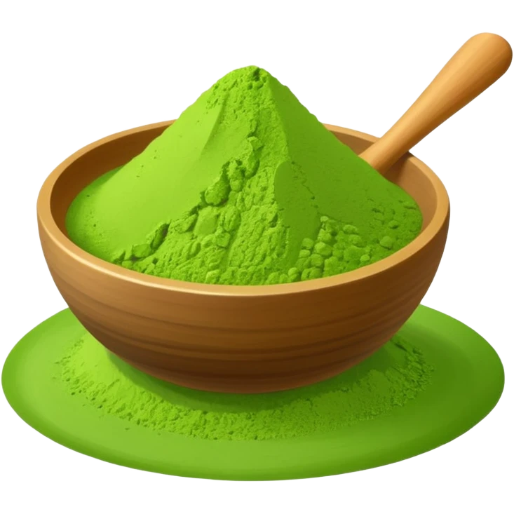 Make a matcha red just red emoji