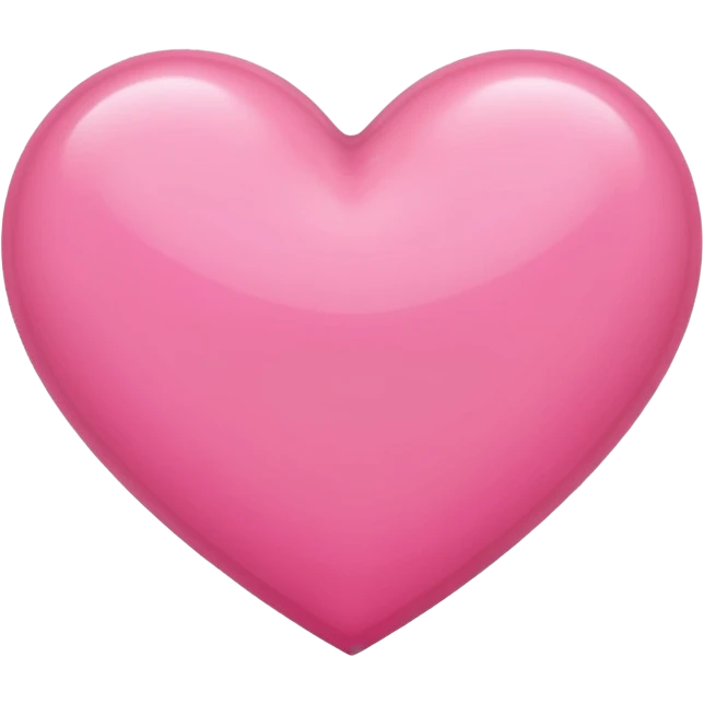 Pink heart emoji