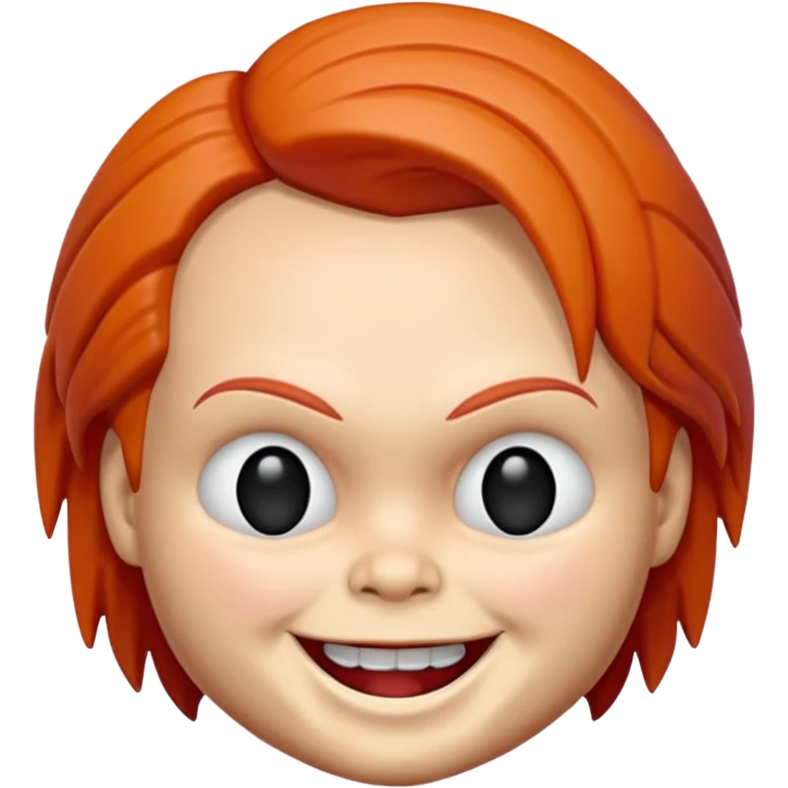 Un emojin de chuky emoji