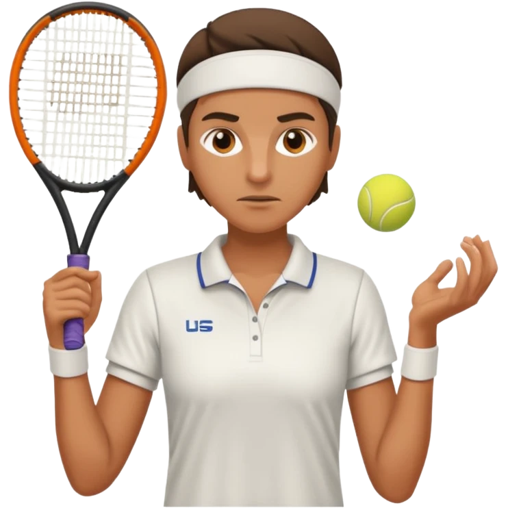 tennis player emoji