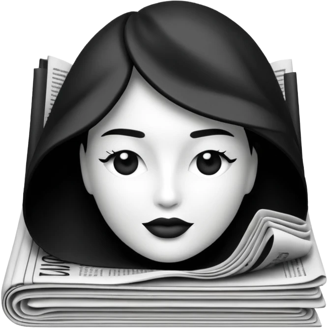 vogue newspaper emoji