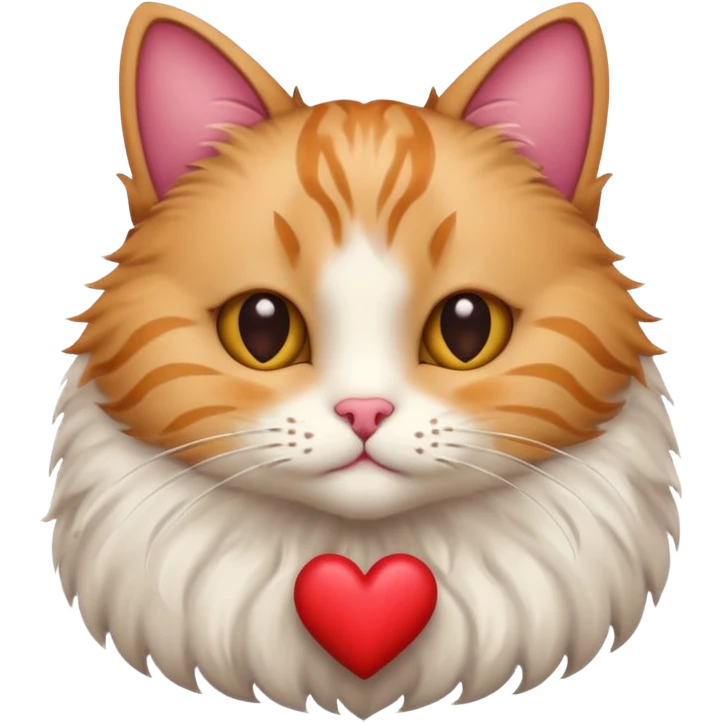 CAT in love emoji