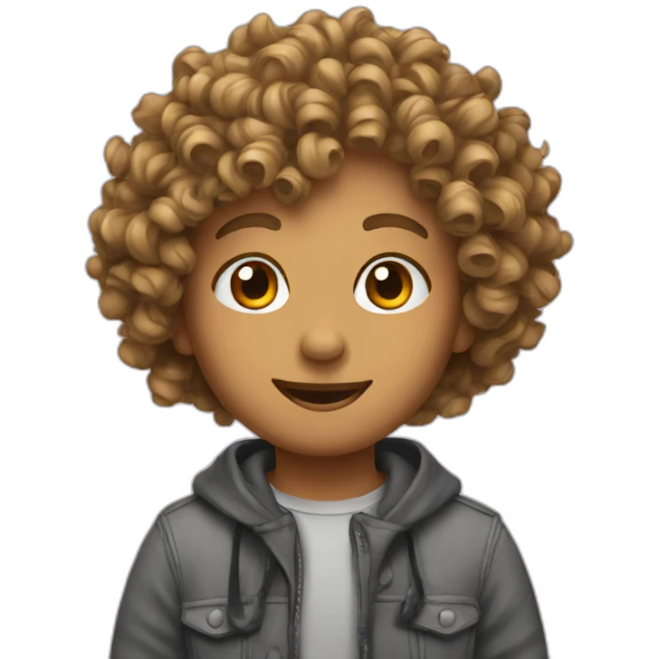 Curly emoji
