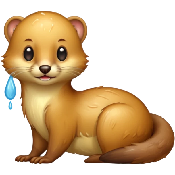 Weasel with vaseline emoji