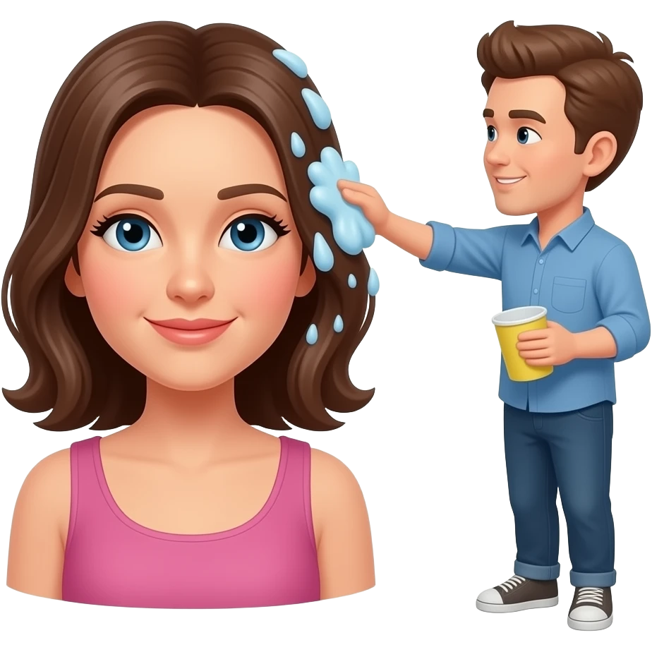 Ya kumlamba mwanamke emoji