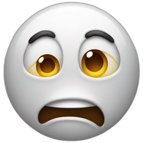 Emoji surprised confused emoji