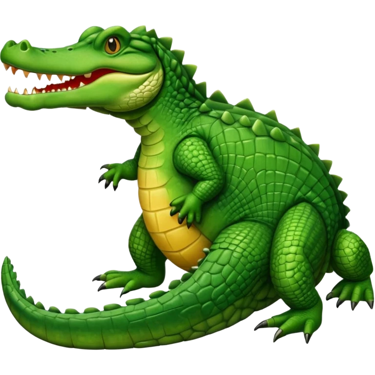 crocodile body shape emoji