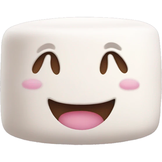 marshmallow face emoji