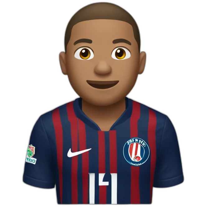 Mbappe happe emoji