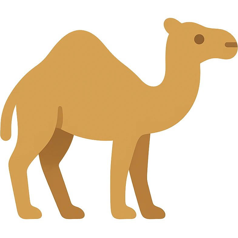 Camel emoji