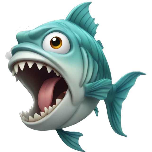 screaming fish emoji