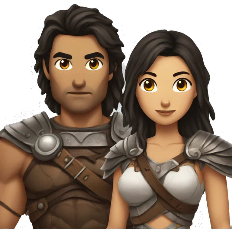 Berserker Valkyrie couple  emoji