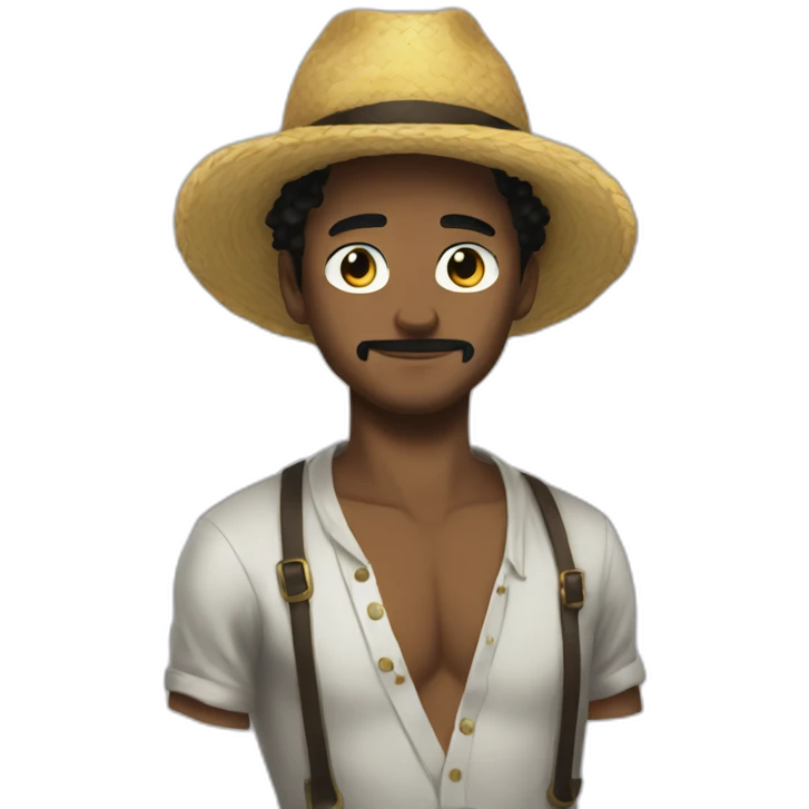 One piece but lgbtq emoji