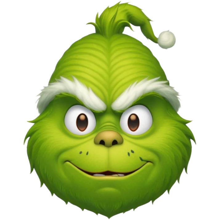 The grinch emoji