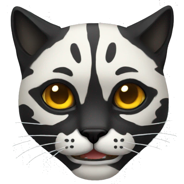 Gato calavera emoji
