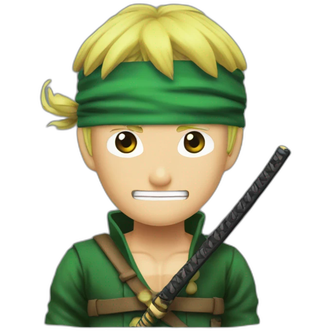 Roronoa zoro emoji