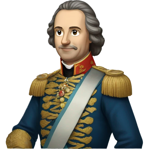 Peter The Great Tsar of Russia emoji