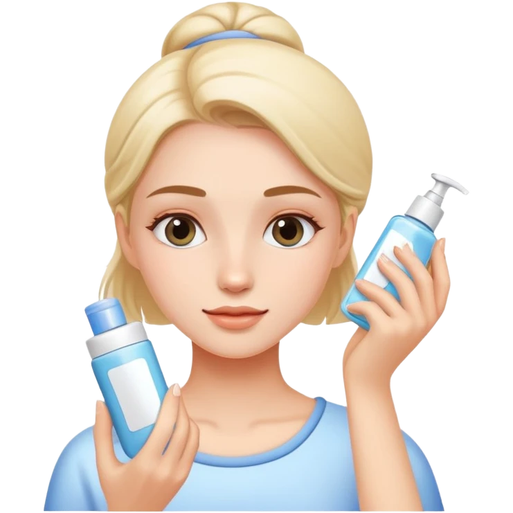 skin care girl emoji