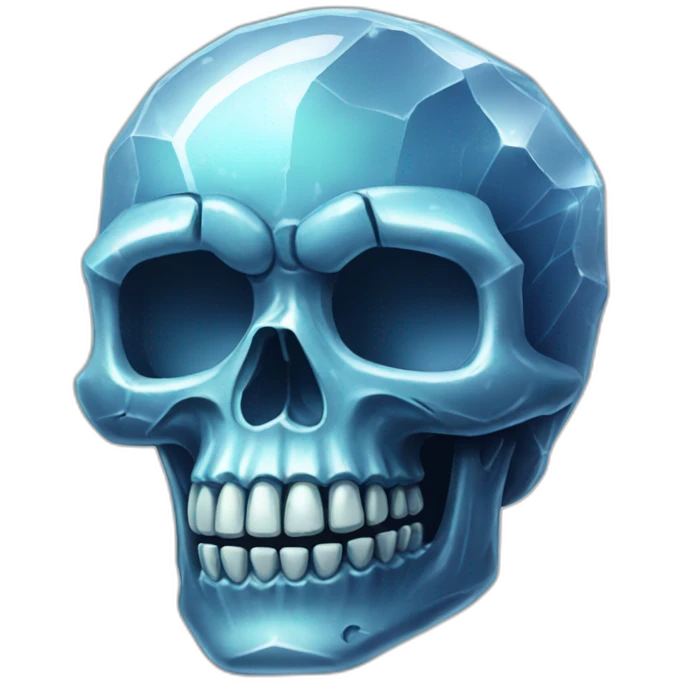 Crystal skull emoji