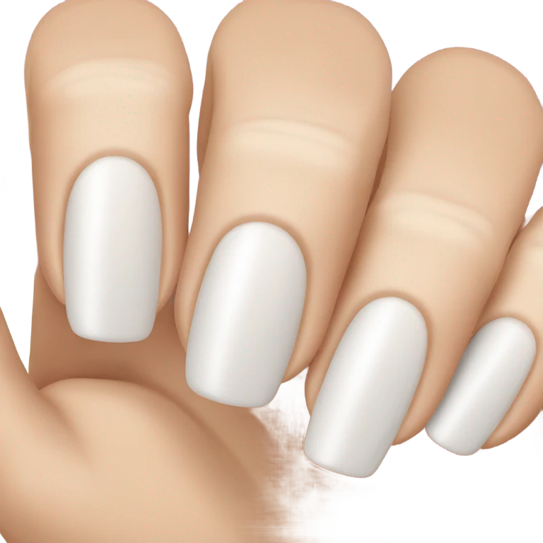White nails emoji