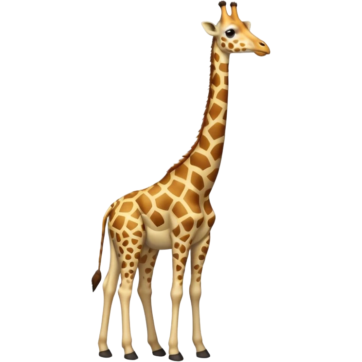 High resolution giraffe  emoji