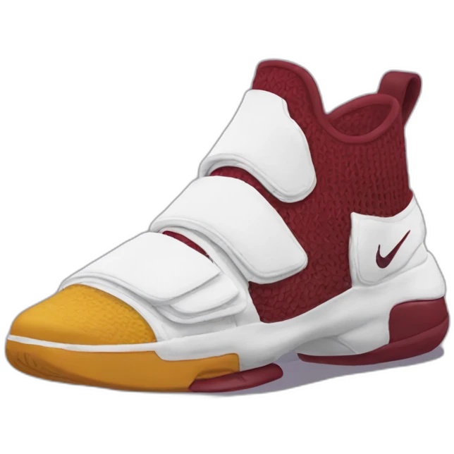LeBron James in sock slides emoji