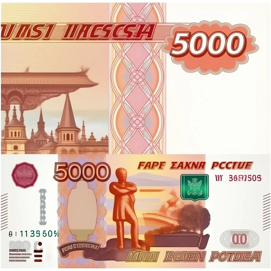5000 Рублей купюра emoji