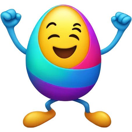 Dancing egg emoji