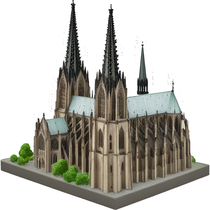 Cologne cathedral  emoji