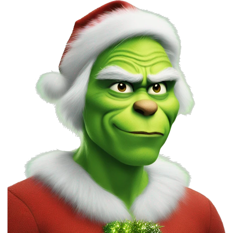 henry cavill as grinch emoji