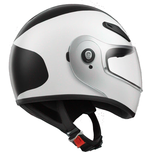 Agv brand motorcycle helmet emoji