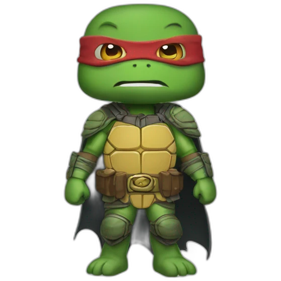 batman ninja turtle emoji