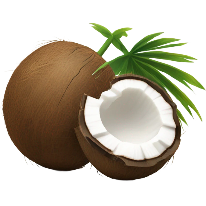 Coconut emoji